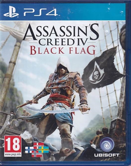 Assassins Creed IV Black Flag - PS4 (A Grade) (Genbrug)